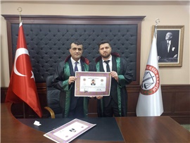 9 STAJYER AVUKATIMIZ, AVUKATLIK RUHSATNAMESİNİ ALDI
