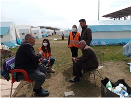 DEPREM KOMİSYONU ÜYESİ AVUKATLARIMIZ ADIYAMAN’DA