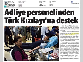 BASINDA BAROMUZ (Avukatlarımızdan Kızılay'a Kan Bağışı Kampanyası)