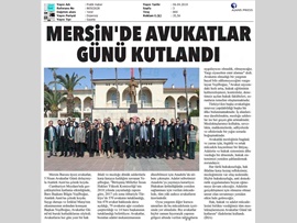 BASINDA BAROMUZ (Avukatlar Günü Cumhuriyet Alanı Tören)
