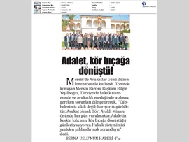 BASINDA BAROMUZ (Avukatlar Günü Cumhuriyet Alanı Tören)