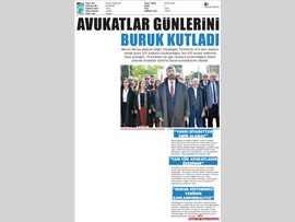 BASINDA BAROMUZ (Avukatlar Günü Cumhuriyet Alanı Tören)