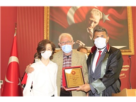 MESLEKTE BİR ÖMÜR PLAKETİ