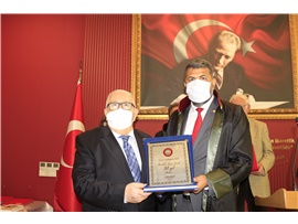 MESLEKTE BİR ÖMÜR PLAKETİ