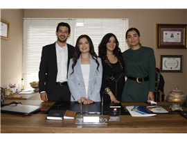 AV. TESLİME BEYZA ŞAHBAZ’IN AVUKATLIK OFİSİ AÇILIŞINA KATILDIK