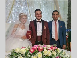 Baro başkanımız,Av.Oğuzhan AVCI 'nın düğün merasimine katıldı.
