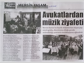 BASINDA BAROMUZ (AVUKATLARIMIZDAN MÜZİK ZİYAFETİ)