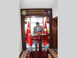 BARO BAŞKANIMIZDAN GARNİZON KOMUTANINA ZİYARET