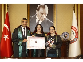 STAJYER AVUKATIMIZ RAZİYE YİĞİT CÜBBE GİYDİ