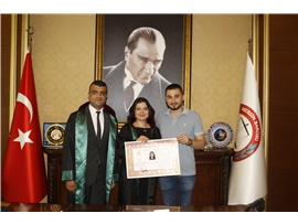 STAJYER AVUKATIMIZ RAZİYE YİĞİT CÜBBE GİYDİ