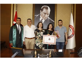 STAJYER AVUKATIMIZ RAZİYE YİĞİT CÜBBE GİYDİ