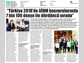 BASINDA BAROMUZ (Türkiye, AİHM Başvurusunda 4. Sırada)