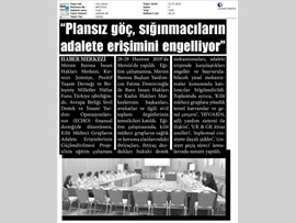 BASINDA BAROMUZ (Kilit Mülteci Grupların Adalete Erişim Projesi)