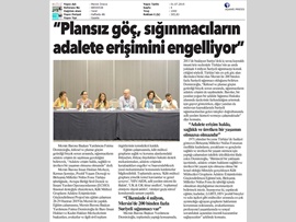 BASINDA BAROMUZ (Kilit Mülteci Grupların Adalete Erişim Projesi)