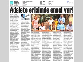 BASINDA BAROMUZ (Engelli Kadınlar, Engelli Erkeklere Oranla Adalete Daha Az Erişiyor)