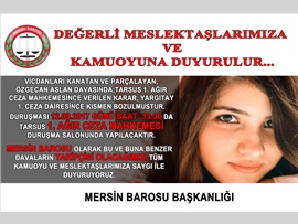 DEĞERLİ MESLEKTAŞLARIMIZA VE KAMUOYUNA DUYURULUR...