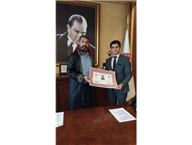 STJ. AV. AHMET KARATAŞ YEMİN EDİP CÜBBE GİYDİ