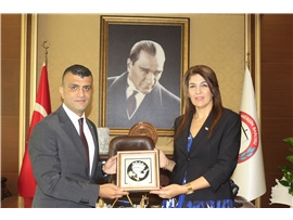 KKTC MERSİN BAŞKONSOLUSU MENDELİ’DEN, BAŞKANIMIZ ÖZDEMİR’E ZİYARET