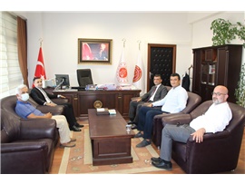 BARO BAŞKANIMIZ ÖZDEMİR’DEN,  SİLİFKE ADALET KOMİSYONU BAŞKANI KORKMAZ’A İADE-İ ZİYARET