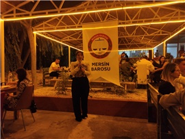 BAROMUZ MUT’TA ADLİ YIL AÇILIŞ RESEPSİYONU DÜZENLEDİ