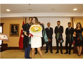 9 STAJYER AVUKATIMIZ CÜBBE GİYDİ
