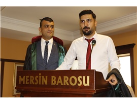 9 STAJYER AVUKATIMIZ CÜBBE GİYDİ