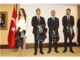 9 STAJYER AVUKATIMIZ CÜBBE GİYDİ