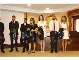 9 STAJYER AVUKATIMIZ CÜBBE GİYDİ
