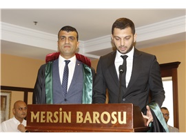 9 STAJYER AVUKATIMIZ CÜBBE GİYDİ