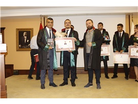 9 STAJYER AVUKATIMIZ CÜBBE GİYDİ
