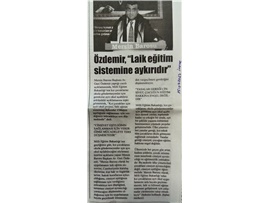 Özdemir: "Kız çocukları için ayrı okul projesi laik eğitim sistemine aykırıdır"