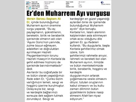 BAŞKANIMIZIN MUHARREM AYI MESAJI (08.10.2017)