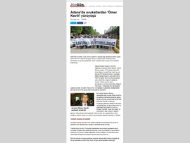 BASINDA BAROMUZ (Avukatlardan Ömer Kavili Yürüyüşü)