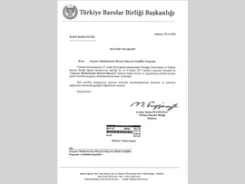 Anayasa Mahkemesine Bireysel Başvuru Sertifika Programı.