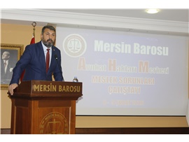 “AVUKATLIK MESLEĞİNİN SORUNLARI VE ÇÖZÜM YOLLARI” ÇALIŞTAYI, İKİNCİ GÜNDE DEVAM ETTİ