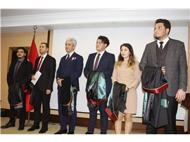 11 STAJYER AVUKATIMIZ CÜBBE GİYDİ