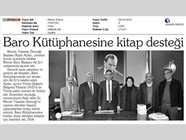 BASINDA BAROMUZ (Mersin Yazarlar Derneği'nden Baromuza Kitap Desteği)