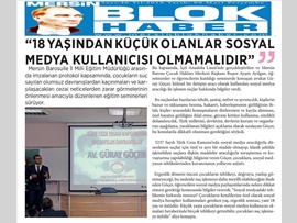 BASINDA BAROMUZ (Av. Güray Göçer: "Sosyal Medyadaki Tehlikenin Farkında mısınız?"