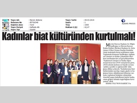 BASINDA BAROMUZ (Dünya Emekçi Kadınlar Günü Basın Açıklaması)