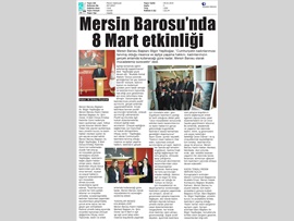 BASINDA BAROMUZ (Dünya Emekçi Kadınlar Günü Basın Açıklaması)