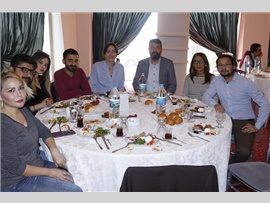 BARO BAŞKANIMIZ AV. BİLGİN YEŞİLBOĞAZ VE YÖNETİM KURULUMUZ, STAJYER AVUKATLARIMIZLA KAHVALTIDA BULUŞTU