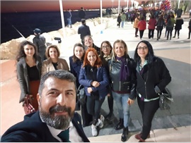 KADIN HAKLARI MERKEZİMİZ GECE YÜRÜYÜŞÜNE KATILDI
