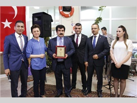 Erdemli'de meslektaşlarımız Avukatlar Günü kokteylinde buluştular.