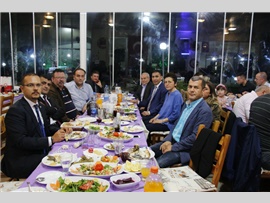 Erdemli'de meslektaşlarımız Avukatlar Günü kokteylinde buluştular.