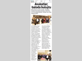 BASINDA BAROMUZ (Avukatlar Günü Balosu)