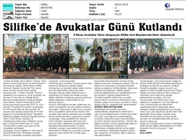 BASINDA BAROMUZ (İlçe Temsilciliklerimizde Avukatlar Günü Kutlaması)