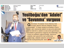 BASINDA BAROMUZ (Geleneksel Avukatlar Günü Balosu)