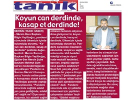 BASINDA BAROMUZ (Pandemide Ülkemizin İçinde Bulunduğu Durum: Koyun Can Derdinde, Kasap Et Derdinde)