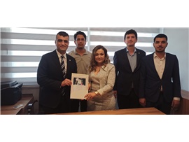 MESLEKTAŞIMIZIN OFİS AÇILIŞINA KATILDIK