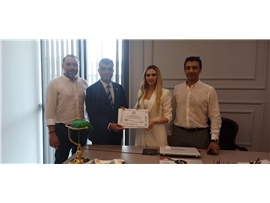 MESLEKTAŞLARIMIZIN OFİS AÇILIŞINA KATILDIK